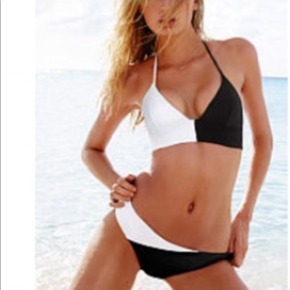 Victoria's Secret Other - Vs Triangle Halter Bikini Cheeky hipster Bottoms